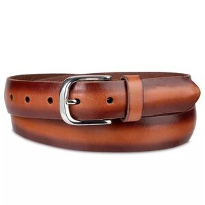 Club Room Luxury Men's Dress Belt Genuine Leather